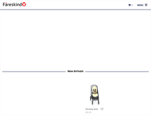 Tablet Screenshot of fareskind.com
